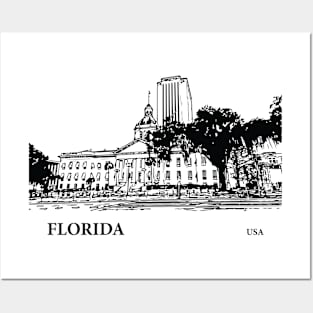 Florida State USA Posters and Art